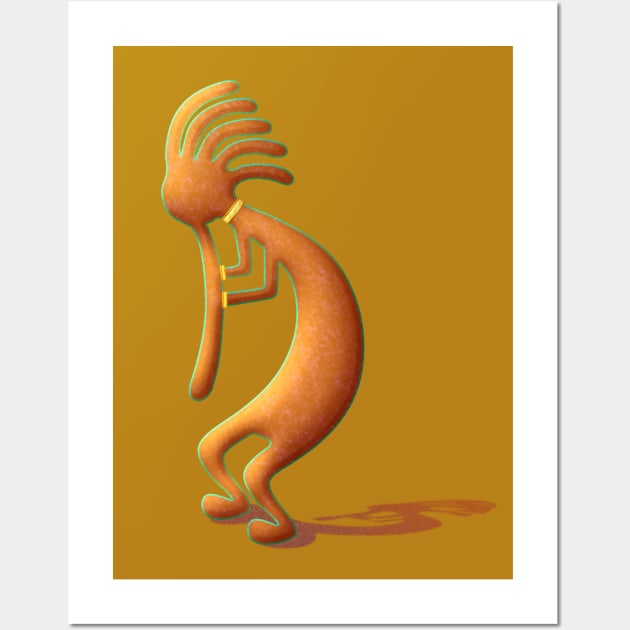 Kokopelli Wall Art by Crow_WL